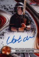 2024 Bowman's Best Best of 2024 Autographs #B24WM Walker Martin Baseball Card