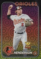 2024 Topps #450 Gunnar Henderson Holiday Baseball Card