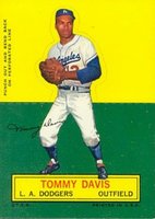 1964 Topps Stand-Up # Tommy Davis Baseball Card