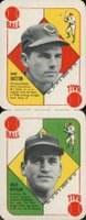 1951 Topps Red Backs #34/27 Hatton/Westlake Panel Baseball Card