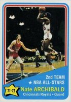 1972 Topps #169 Nate Archibald All-Star Basketball Card