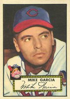 1952 Topps #272 Mike Garcia Baseball Card