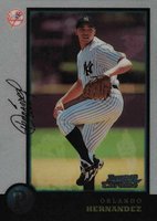 1998 Bowman Chrome #221 Orlando Hernandez Baseball Card