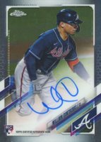 2021 Topps Chrome Rookie Autographs #RAWC William Contreras Baseball Card