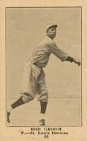 1917 Boston Store #66 Bob Groom Baseball Card