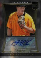 2013 Panini Select #247 Gerrit Cole Autograph Baseball Card