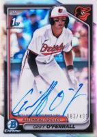 2024 Bowman Draft Chrome Prospect Autographs #CPAGO Griff O'Ferrall Refractor Baseball Card