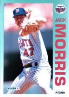 1992 Fleer #211 Jack Morris Baseball Card