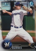 2016 Bowman Draft  #BDC89 Corbin Burnes Chrome-Refractor Baseball Card