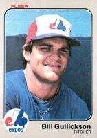 1983 Fleer #284 Bill Gullickson Baseball Card