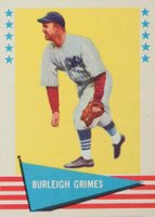 1961 Fleer #37 Burleigh Grimes Baseball Card