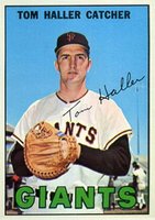 1967 Topps #65 Tom Haller Baseball Card