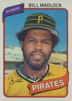 1980 Topps #55 Bill Madlock Baseball Card