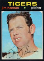 1971 Topps #229 Jim Hannan Baseball Card