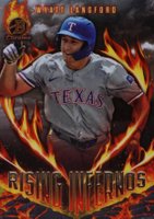 2024 Bowman Rising Infernos #RI13 Wyatt Langford Baseball Card