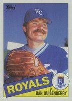1985 Topps #270 Dan Quisenberry Baseball Card
