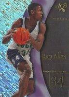 1997 Skybox E-X2001 #33 Ray Allen Basketball Card