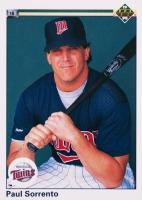 1990 Upper Deck #784 Paul Sorrento Baseball Card