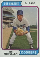 1974 Topps #434 Ken McMullen Baseball Card