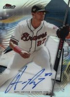 2020 Finest Autographs #FAAR Austin Riley Baseball Card