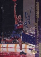 2000 Upper Deck Game Jersey #A-AH Anfernee Hardaway Autograph Basketball Card