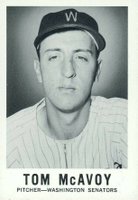 1960 Leaf #108 Tom McAvoy Baseball Card