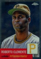 2022 Topps Chrome Platinum Anniversary #21 Roberto Clemente Image Variation Baseball Card
