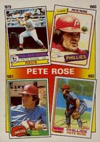 1986 Topps #6 Pete Rose Special 1979-82 Baseball Card