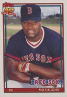 1991 Topps Traded #123T Mo Vaughn Baseball Card