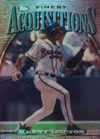 1997 Finest #283 Kenny Lofton Refractor Baseball Card