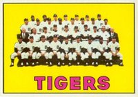 1967 Topps #378 Detroit Tigers Baseball Card