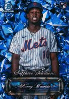 2024 Bowman Chrome Sapphire Edition Sapphire Selections #SS9 Ronny Mauricio Baseball Card