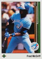 1989 Upper Deck #572 Fred McGriff Baseball Card