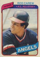 1980 Topps #700 Rod Carew Baseball Card
