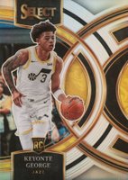 2023 Panini Select #109 Keyonte George Silver Basketball Card