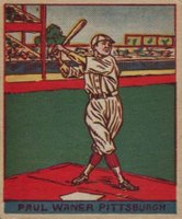 1933 Eclipse Import #421 Paul Waner Baseball Card