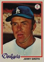 1978 Topps #464 Jerry Grote Baseball Card