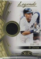 2023 Topps Tier One Legends Relics #T1LRDJ Derek Jeter Baseball Card