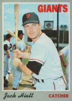 1970 Topps #13 Jack Hiatt Baseball Card