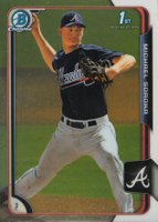 2015 Bowman Draft #181 Michael Soroka Chrome Baseball Card