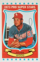 1973 Kellogg's #9 Wilbur Wood Baseball Card