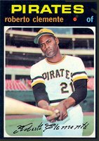 1971 Topps #630 Roberto Clemente Baseball Card