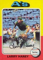 1975 Topps #626 Larry Haney Baseball Card