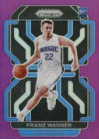 2021 Panini Prizm #310 Franz Wagner Purple Prizm Basketball Card