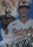 2023 Topps Pristine Fresh Faces #FF14 Adley Rutschman Blue Baseball Card