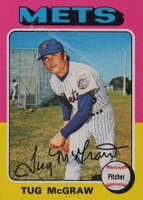 1975 Topps Mini #67 Tug McGraw Baseball Card