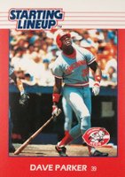 1988 Kenner Starting Lineup # Dave Parker Baseball Card