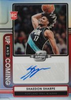 2022 Panini Contenders Optic Up and Coming Autographs #UCASHS Shaedon Sharpe Basketball Card