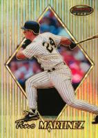 1999 Bowman's Best #56 Tino Martinez Atomic Refractor Baseball Card