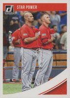 2018 Panini Donruss  #204 Albert Pujols/Mike Trout Star Power Baseball Card
